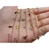 Collar de oro pulsera set moda simple versátil pareja estilo Item Picture